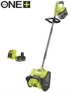 Снігоприбирач акумуляторний Ryobi ONE+ RY18ST25A-140 18В акб 1х4А·год ширина 25см викид 6м глибина 15см 5.3кг фото