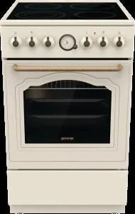 Плита Gorenje електрична склокерамічна, 70л, 50x60см, бежевий фото