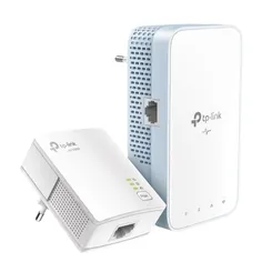 Комплект Адаптерoв Powerline TP-LINK TL-WPA7517KIT (TL-WPA7517 +  TL-PA7017) AC1200, AV1000, 1xGE MESH фото