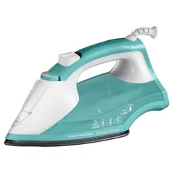 Утюг Russell Hobbs Light & Easy, 2400Вт, 240мл, паровой удар -30гр, постоянный пар - 110гр, Anti-calc, нерж. сталь, бирюзовый фото