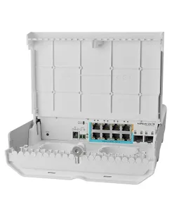 Коммутатор MikroTik Cloud Smart Switch netPower Lite 7R CSS610-1Gi-7R-2S+OUT фото