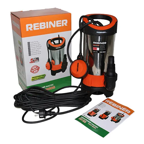 Дренажный насос Rebiner RWP-1350S с поплавком (для чистой воды) с доставкой