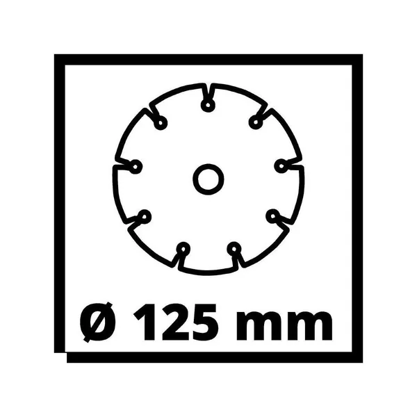 Штроборез Einhell TC-MA 1300, диск 125мм, 1320Вт, паз 26мм, глубина паза 8-30мм, 9000об/мин, 4.85кг отзывы
