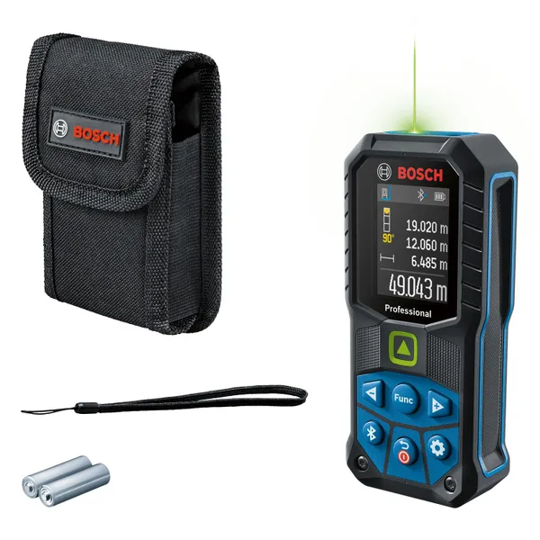 Дальномер лазерный Bosch GLM 50-27 CG, 0.05-50м, ±1.5мм, IP65, 0.17кг