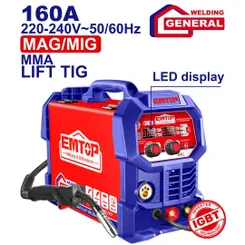 Зварювальний інвентор EMTOP EMGT1652 фото