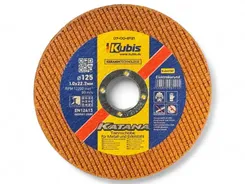 Диск отрезной по металлу и нерж. стали Kubis Katana 125*1,0*22 1 шт. фото