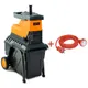 Подрібнювач садовий MS2800/45 KIT, 220В, 2800Вт, гілки до 45мм, фреза, контейнер 55л + подовжувач 10м 3*1,5 помаранч. ціна в Україні