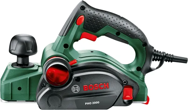 Рубанок Bosch PHO 2000 380Вт 80мм стругання до 2мм 2.58кг купити в Україні