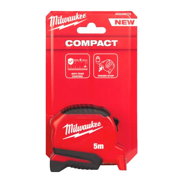 Рулетка Pro Compact MILWAUKEE (Gen 2), 5м, (25мм) купить в Украине
