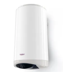 Водонагреватель электрический Tesy Modeco Cloud GCV 1004724D C22 ECW, 100 л, 2.4 кВт, сухой тэн, круглый, электр. упр-ние, Wi-Fi, Болгария, B фото