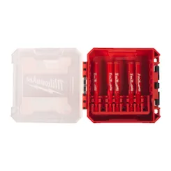 Набір коронок алмазних 1/4 Hex Diamond Max o8 мм MILWAUKEE (5шт), пластиковий кейс фото