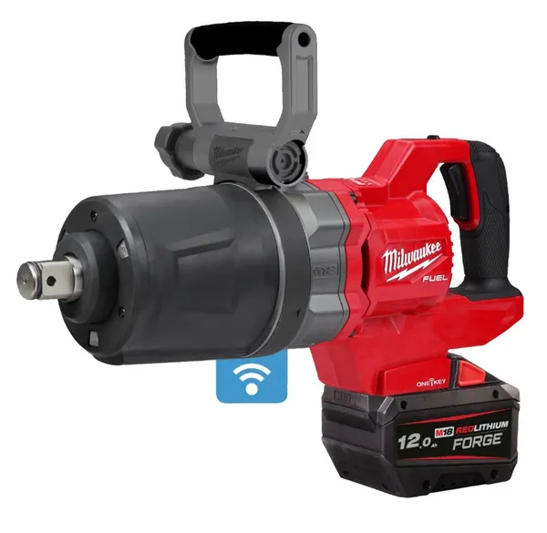 Гайкокрут високомоментний 1'' (2711 Нм) MILWAUKEE M18 FUEL ONEFHIWF1DS-121C (+ заряд.пристрій, акум., HD кейс) FORGE купити в Україні