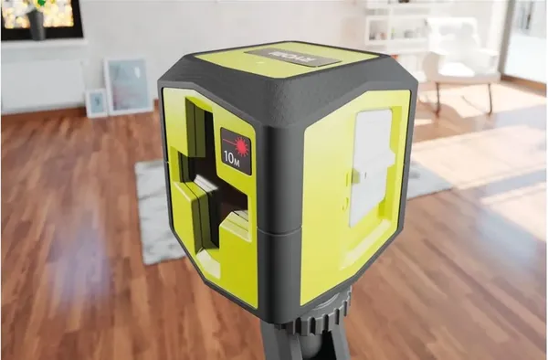Нивелир лазерный Ryobi RBCLLR1 до 10м перекрестный красный луч 0.4кг купить в Украине