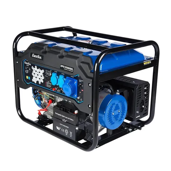 Генератор газо-бензиновый Enersol EPG-5500SEL 230В (1 фаза), 5.5кВт, электростарт, AVR, 78.4кг заказать