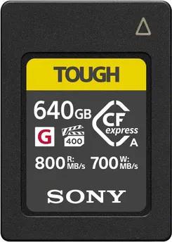 Карта пам'яті Sony CFexpress Type A  640GB R800/W700 Tough фото
