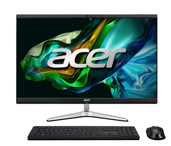 Комп'ютер персональний моноблок Acer Aspire C27-1851 27" FHD Intel i7-1360P, 32GB, F1TB, UMA, Wi-Fi, кл+м, без ОС, чорний