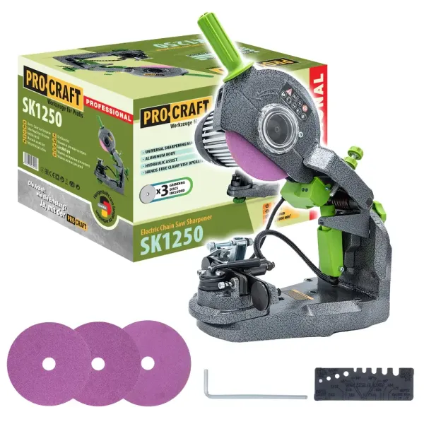 Станок для заточки цепи Procraft SK-1250 с гидравлическим приводом