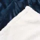 Плед ARDESTO Sherpa 160х200см, 100% полиэстер, синий темный купить в Украине