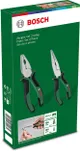 Плоскогубці Bosch комбіновані, подовжені, набір 2шт з доставкою