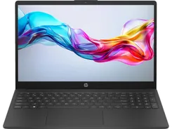 Ноутбук HP 15-fd1077ua 15.6" FHD IPS AG, Intel 7-150U, 16GB, F1024GB, UMA, DOS, чорний фото