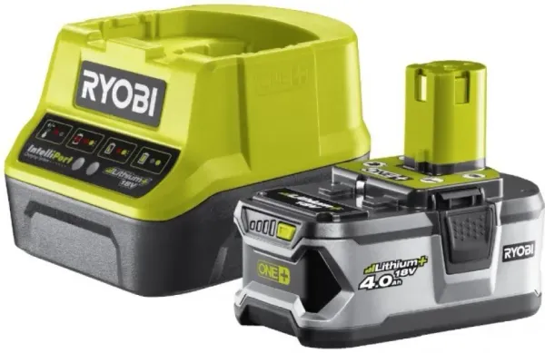 Набір акумулятора та зарядного пристрою Ryobi ONE+ RC18120-140 18В 1х4А·год ЗП 2А