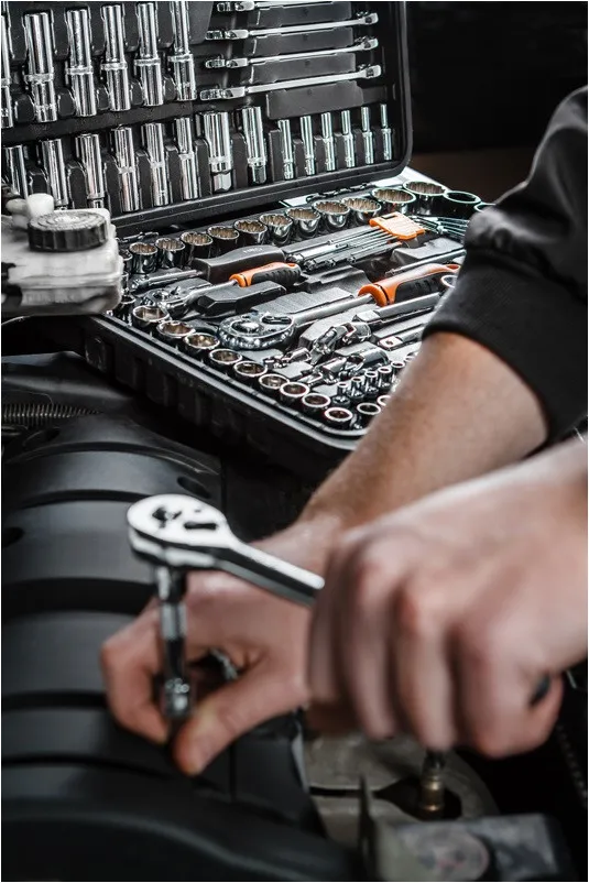 Набiр торцевих ключів Neo Tools, 1, 4, 3, 1/2" CrV, 150 шт. фото №6