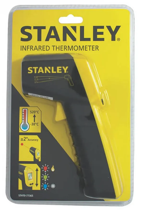 Купить Пирометр бесконтактный Stanley -38...+520°С 0.28кг
