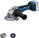 Шлифмашина угловая аккумуляторная Bosch GWS 18V-11 125мм 0-9000об·мин 1.7кг без АКБ и ЗП
