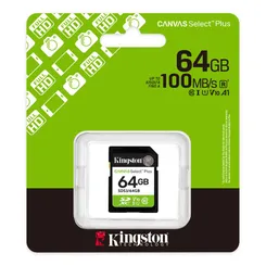 Карта пам'яті Kingston SD   64GB C10 UHS-I V10 R100MB/s фото