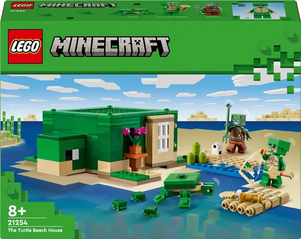 Конструктор LEGO Minecraft Пляжний будинок у формі черепахи