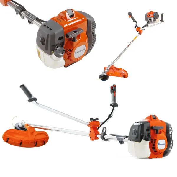 Бензиновая коса Husqvarna 135R / Мотокоса портативная / Ручная косилка для травы / Триммер садовый