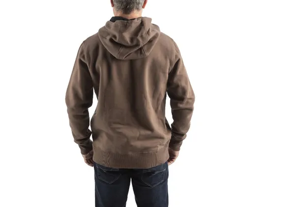 Купить Толстовка WHMW MILWAUKEE, з капюшоном, коричнева, розмір XXL