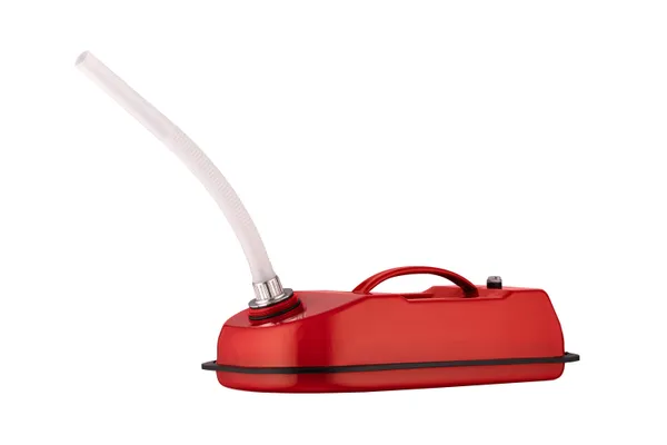 Канистра 2E топливная горизонтальная 5л металл 0.6мм, 1.5кг, красный заказать