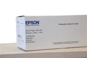 Папір Epson Bond Paper Satin (90) 36"x50m