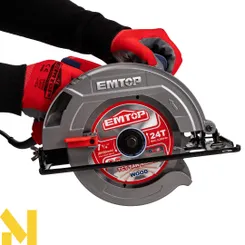 Пила дискова EMTOP ECSW1853 фото