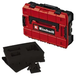 Кейс для інструменту Einhell E-Case S-F, 13.1х44.4х33см, поролоновий вкладиш Grid Foam Set, пластик фото