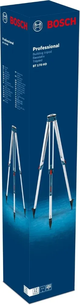 Штатив Bosch BT170HD для оптических нивелиров, 5/8", 107-165см, 5.5 кг заказать